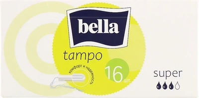 Тампоны, 16 шт. - Bella Bella Premium Comfort Super Tampo 16шт (815411-54941)