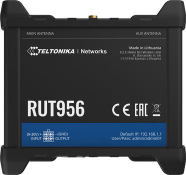 Маршрутизатор Teltonika RUT956 2G/3G/4G Router Dual-SIM