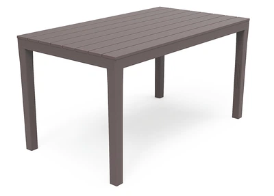 Стол Progarden SUMATRA 138x80x72 коричневый