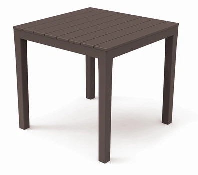 Стол Progarden BALI 78x78x72 коричневый
