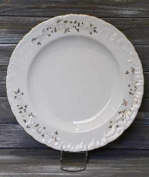 Тарілка обідня Cmielow White Flower 9705-21-T 21 см