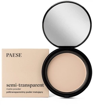 Компактная пудра матирующая полупрозрачная Paese Matte Semitransparent Powder 1A - Теплый Беж (6 г) (670204-971695-2)