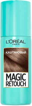 Тонирующий спрей для мгновенной маскировки седых корней волос L'Oreal Paris Magic Retouch Каштановый (675769-593821-2)
