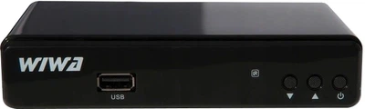 Цифровой тюнер наземного телевидения WIWA DVB-T/T2 H.265 LITE 2790Z (5907678819505)
