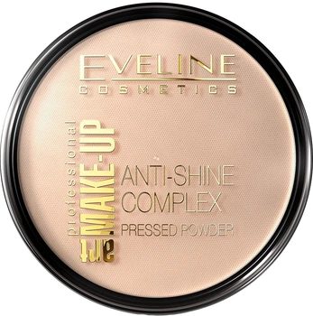 Компактная пудра "Эффект бархатистости" Eveline Cosmetics Anti-Shine Complex 31 - Transparent (9 г) (534982-928847-2)