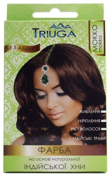 Природная краска на основе индийской хны Triuga Herbal Мокко (746153-672933-2)