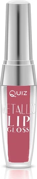 Жидкая помада с шиммером Quiz Cosmetics Mettalic Lip Gloss 75 - Electric Marsala (5 мл) (860203-1002711-2)