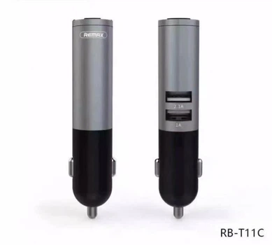 Bluetooth-гарнитура-зарядка Remax RB-T11С Black (6954851263920)