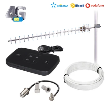 4G комплект з WiFi Роутером ZTE MF971 та антена спрямована ENERGY (21дБ) (Энергия).