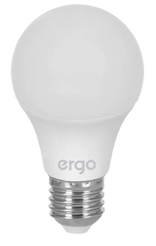 Лампа ERGO Standard A60 E27 10W 220V Тепл.Біл. 3000K Мат. н/Дим.