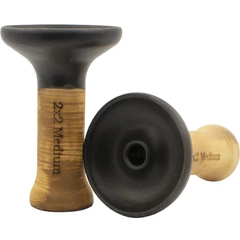 Чаша для кальяна 2x2Hookah Medium Black matte (17100)