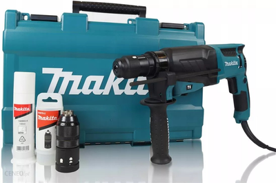 Перфоратор сетевой с быстросменным патроном Makita HR2630T (800 Вт, 2.4 Дж, SDS-PLUS)