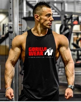Майка чоловіча безрукавка Gorilla чорна XL