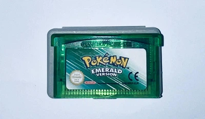 Pokémon Emerald Version, Б/У, английская версия - картридж для Nintendo GameBoy Advance