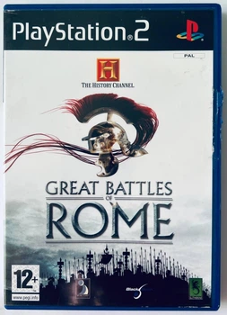The History Channel Great Battles of Rome, Б/У, английская версия - диск для PlayStation 2