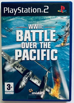 WWII: Battle Over The Pacific, Б/У, английская версия - диск для PlayStation 2