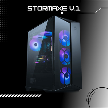 Игровой ПК StormAxe v3 (RTX 3090 Ti 24GB / i7-12700F / DDR5 32GB / SSD 250GB / SSD 1TB)