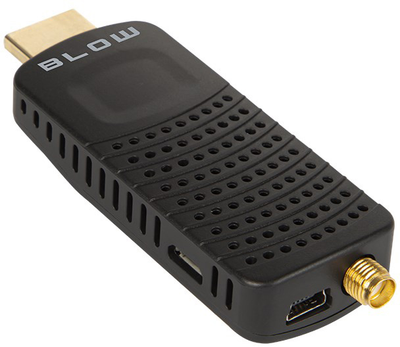 Тюнер наземного телевидения Blow DVB-T2 7000FHD MINI H.265 77-044# (5900804124405)