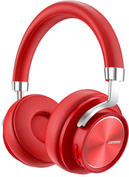 Słuchawki Lenovo HD800 Czerwone (HD800RED)