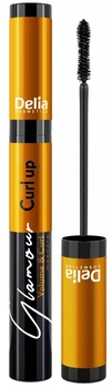 Тушь для ресниц Delia cosmetics Delia Glamour Volume&Length Curl-up Черная 11 мл (5906750870397)