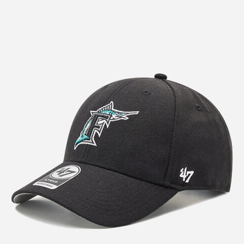 Кепка 47Brand Mvp 47 Brand Miami Marlins Bcws-Sumvp28Wbp-Bk03 One Size Черный/Серый (195000688126)