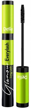 Тушь для ресниц Delia cosmetics Delia Glamour Volume & Length Mascara Everylash Черная 11 мл (5906750870373)
