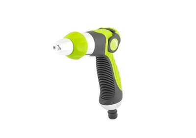 Пистолет для полива MASTERTOOL GM 1/2" корпус ABS+металл TPR покрытие плавная регулировка потока воды (92-9343)