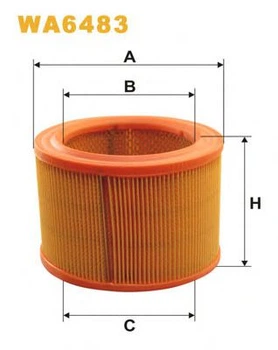 Фильтр воздуха WIX FILTERS 308=WA6483 WIX Filters (WA6483)