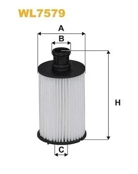 Фільтр масла WIX FILTERS 667/7 = WL7579 WIX Filters (WL7579)