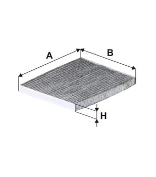 Фильтр салона HYUNDAI IX35, TUCSON 10- угольный (выр-во WIX-FILTERS) WIX Filters (WP2065)