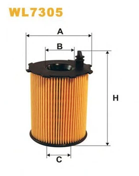 Фільтр оливи Citroen, Fiat, Ford, Mazda, Mini, Peugeot, Suzuki, Toyota, Volvo Wix Filters (WL7305) WIX Filters (WL7305)