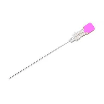 Игла для спинальной анестезии ALEXPHARM (тип Квинке) 18 G (1,2*90 мм) розовая