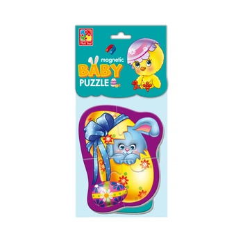 Магнитные беби пазлы "Зайчонок" Vladi toys VT3208-26