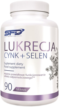 Комплекс вітамінів SFD Lukrecja Cynk + Selen 90 таблеток (ALL955)