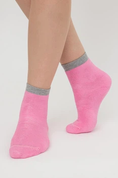 Дитячі теплі махрові шкарпетки Giulia KS3 TERRY 013 20 Pink-rose