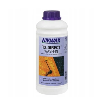 Водоотталкивающая пропитка для влагозащитной одежды Nikwax Wash-in 1L