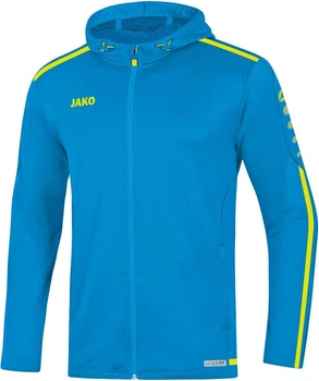 Олимпийка (мастерка) детская Jako STRIKER 2.0 сине-желтая 147-158 см 6819-89
