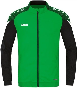 Олімпійка (мастерка) Jako PERFORMANCE зелено-чорна M 9322-221