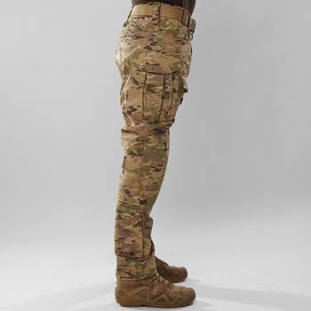 Штурмовые штаны UATAC Gen 5.3 Multicam STEPPE (Степь) с наколенниками XXL