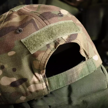 Кепка ВСУ армейская тактическая с липучкой под шеврон мультикам