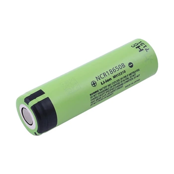 Акумулятор 18650 Panasonic NCR18650B ємність 3400 mAh Li-ion плоский (31477)