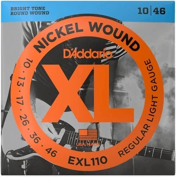 Струны для электрогитар D'Addario EXL110 XL Nickel Wound Regular Light (10-46)