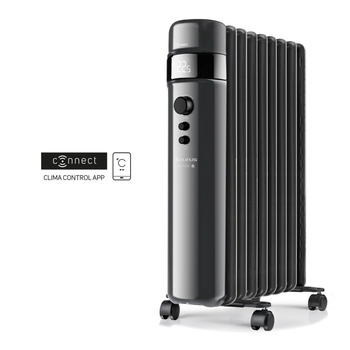 Умный смарт масляный радиатор Taurus AGADIR Connect 2000 Digital Electric Radiator WIFI Black, Черный (Испания) (935075000)