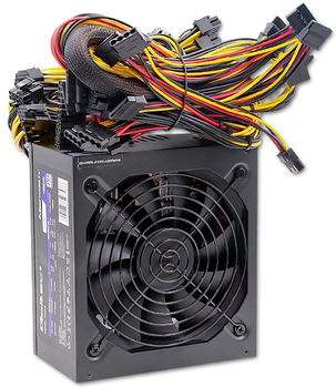 Блок живлення Qoltec ATX 1800W power supply 80 Plus Platinum Gaming Miner (50348)