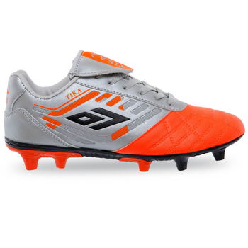 Бутсы футбольные Zelart Tika Action 2004-36 размер 40 Silver-Orange