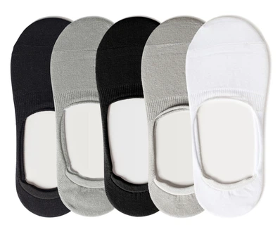 Набір 5 пар безшовних дихаючих слідів з силіконом ORGANIC cotton Moi FAINI 42-43 men's арт. 31001_3
