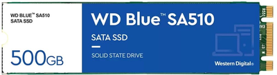 Dysk SSD Western Digital Blue 500 GB M.2 SATAIII TLC 3D (WDS500G3B0B)