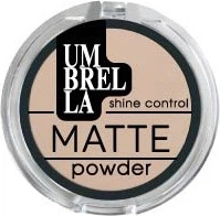 Пудра матирующая для лица Umbrella Matte Powder тон 01 15 г (3800200288980)