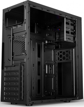Корпус 2E Alfa, Black (2E-E185-400)