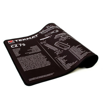 Коврик TekMat Ultra Premium 38 x 50 см с чертежом CZ-75 для чистки оружия 2000000117355